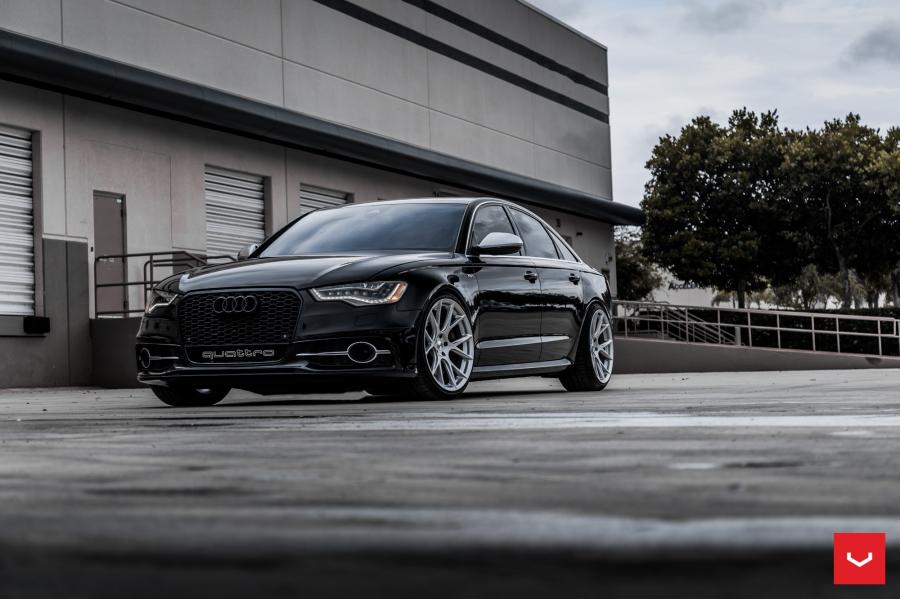  Audi S6 Sedan on Vossen Wheels (VFS6) 2017 года  (фото 3 из 14)